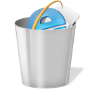 Corbeille pleine ie icon